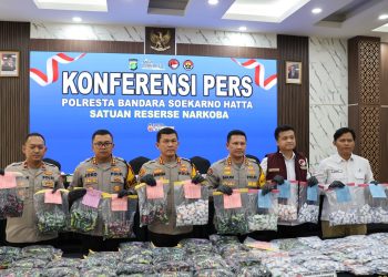 Polresta Bandara Soetta Bongkar Jaringan Vape Berisi Obat Keras Rp42,5 Miliar, Tiga WNA Malaysia Ditangkap