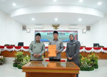 Gelar Sidang DPRD, Propemperda Kabupaten Tanah Datar Disetujui
