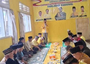 DPD II Partai Golkar Lampung Barat Tasyakuran atas Penganugerahan Gelar Pahlawan Nasional untuk HM Soeharto