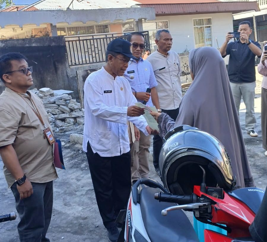 Pemko Fasilitasi Pengganti Sertifikat Korban Tangah Jua dari BPN Kota Bukittinggi