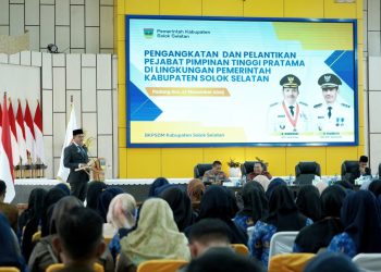 Solok Selatan Geser 16 Jabatan Pimpinan, Optimalkan Pelayanan dan Pembangunan Daerah
