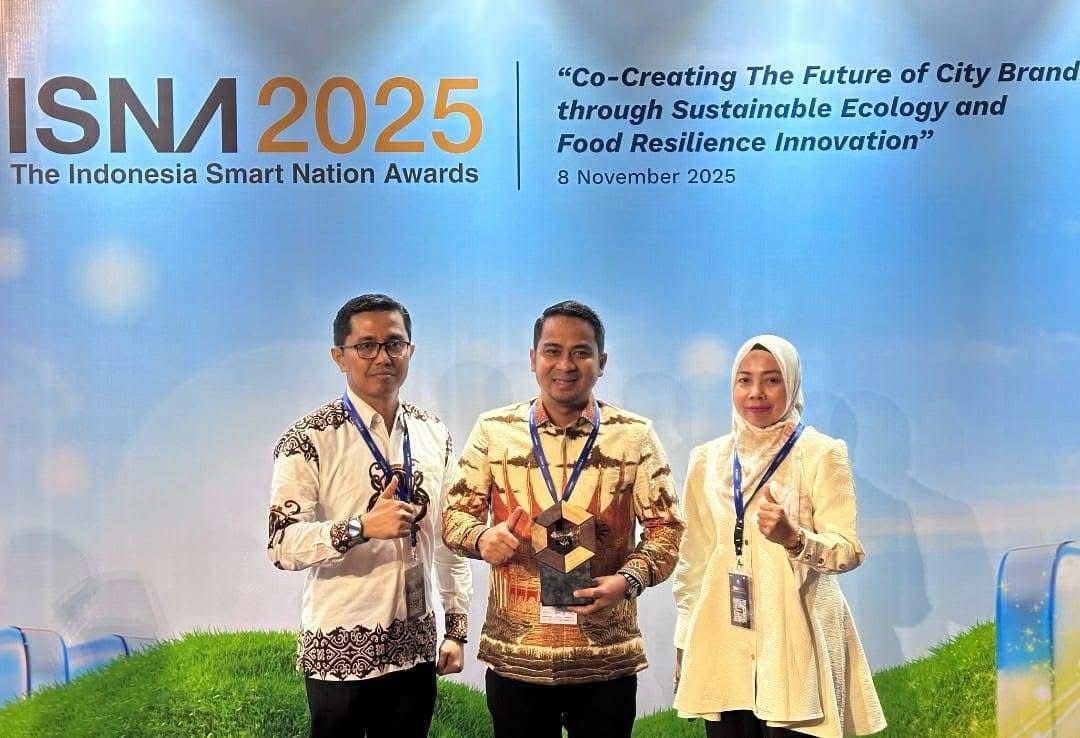 Pemko Solok Sabet Penghargaan Nasional ISNA 2025, Bukti Keberhasilan Smart City