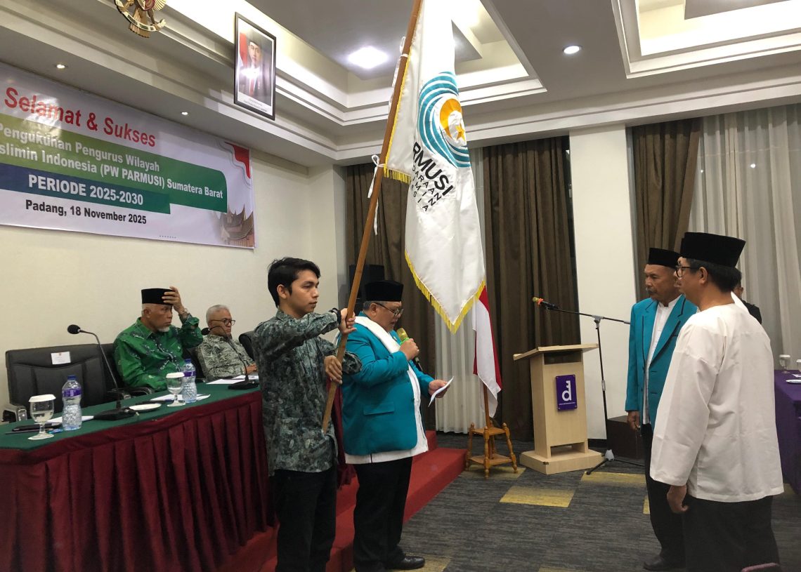 Pengurus PARMUSI Sumbar Resmi Dilantik, Gubernur Ajak Perkuat Dakwah hingga Pelosok
