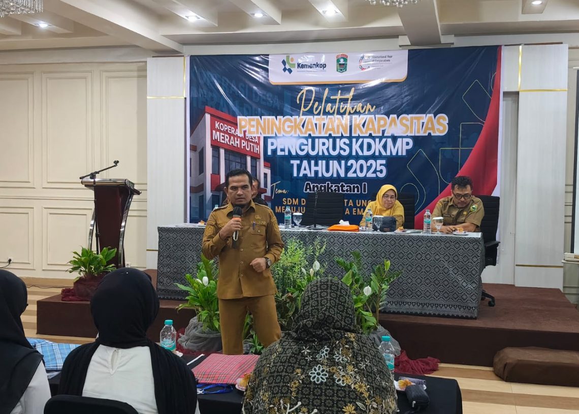 Bangun Koperasi Modern dan Profesional, Pemkab Solok Latih 74 Pengurus KDMP