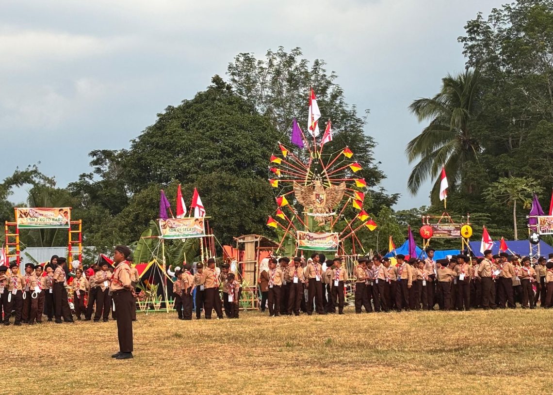 Giat Prestasi Pramuka Penggalang Kubung Ditutup Meriah, Wabup Candra Beri Pesan Inspiratif