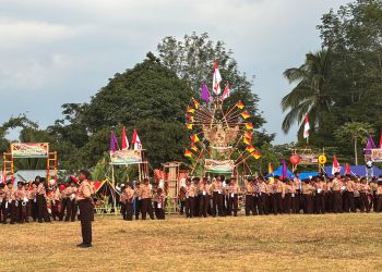 Giat Prestasi Pramuka Penggalang Kubung Ditutup Meriah, Wabup Candra Beri Pesan Inspiratif