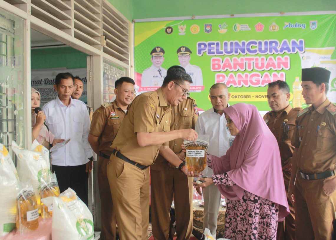 Pemko Payakumbuh Salurkan Bantuan Pangan untuk Alokasi Oktober–November 2025