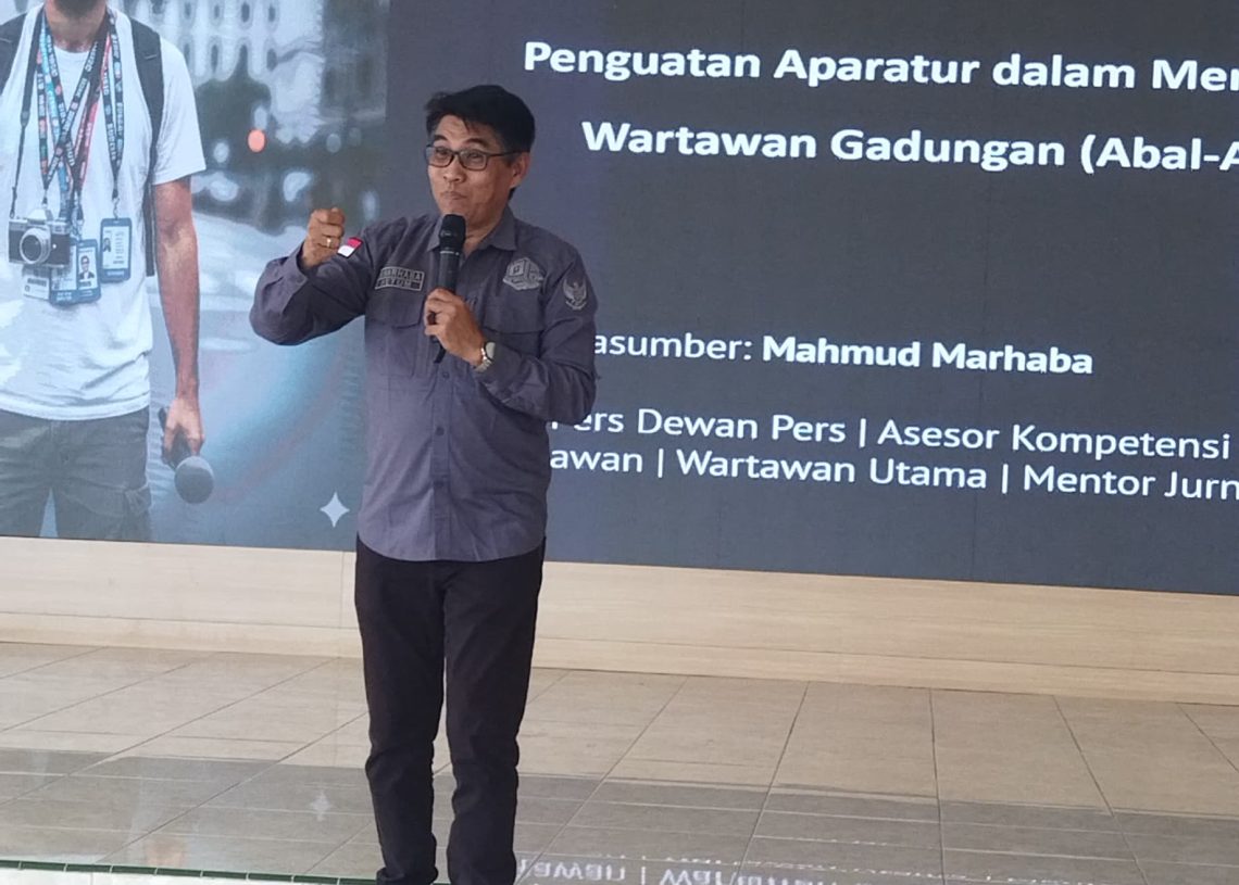 Seminar Pers Nasional Warnai Pelantikan PJS OKU di Baturaja