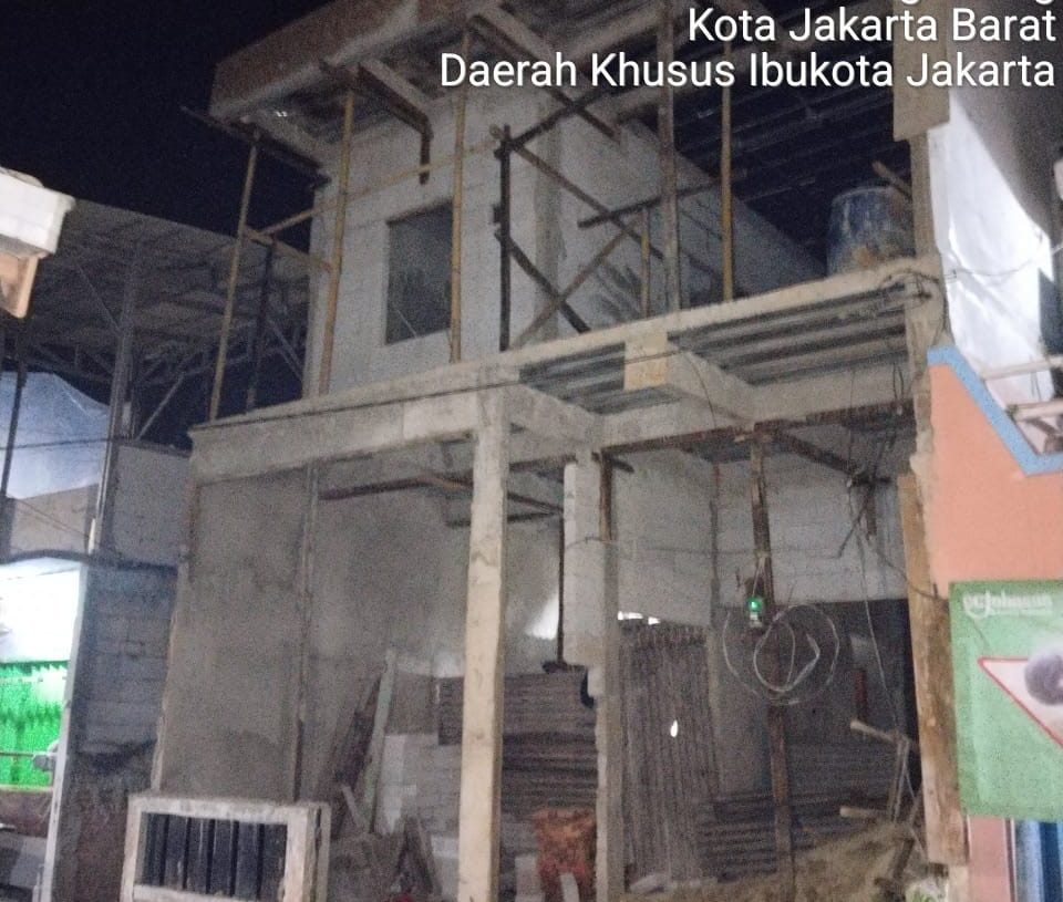 Bangunan Dua Lantai Diduga Tanpa PBG di Cengkareng Timur Tak Terpantau, Warga Minta Tindakan Tegas