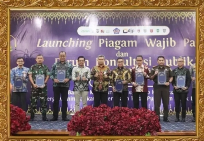 Tiga OPD di Kota Bukittinggi Termasuk Diskominfo Terima Penghargaan Kepatuhan Perpajakan