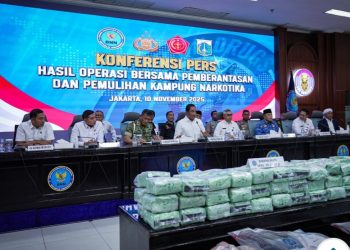 BNN, Polri dan TNI Gelar Operasi Nasional, 519 Ribu Jiwa Terselamatkan dari Narkoba
