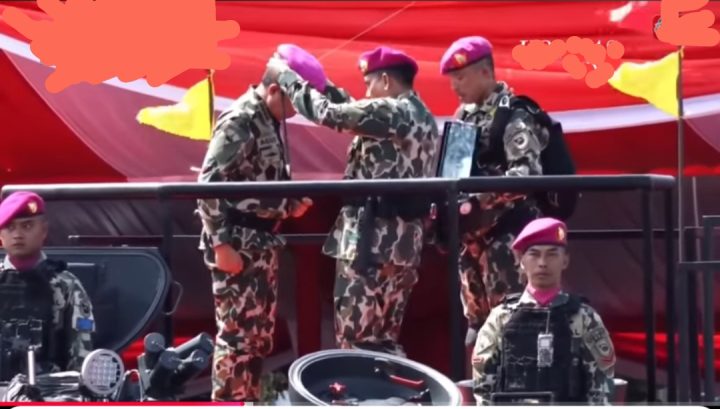 Puncak HUT ke-80 Korps Marinir, Panglima TNI Dianugerahi Warga Kehormatan di Mako Cilandak