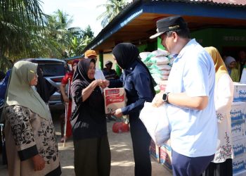 Cindy Monica Salurkan Bantuan untuk Korban Banjir di Pariaman