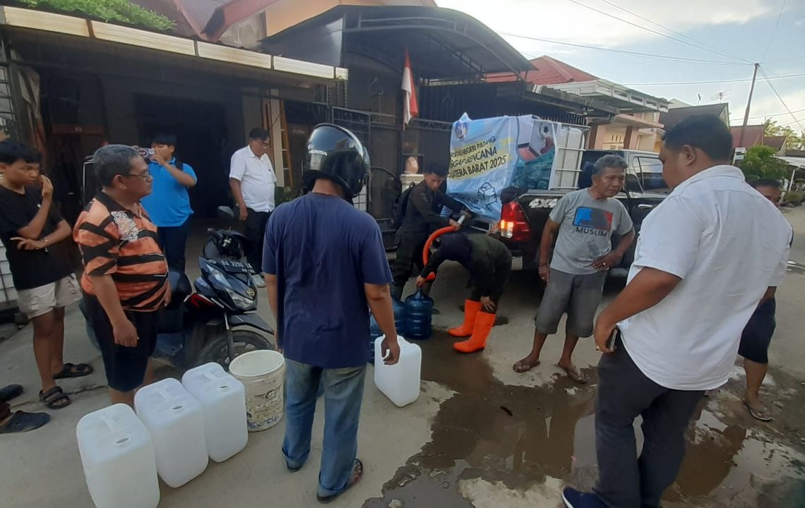 Gerak Cepat, UNP Mulai Salurkan Bantuan Donasi BTN