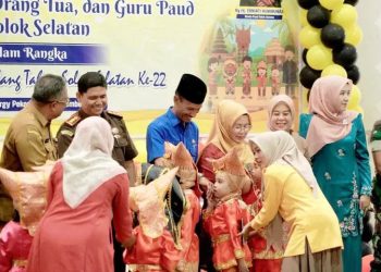 Rayakan HUT Solsel ke-22, Ratusan Anak PAUD Tampilkan Teatrikal Pendidikan Karakter