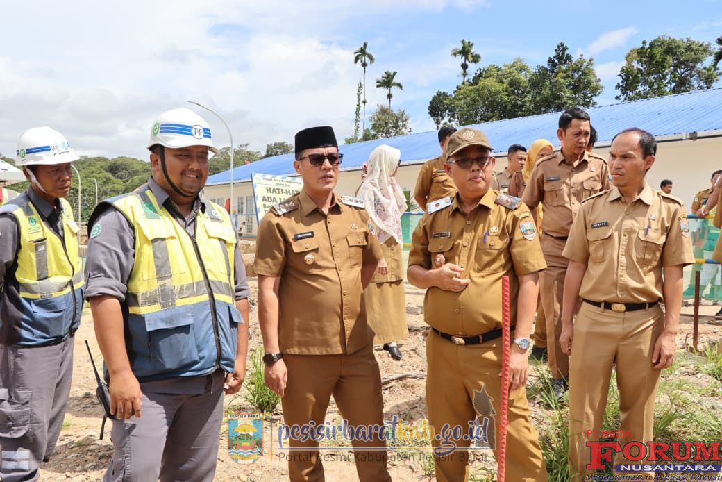 Sebagai Tindaklanjut Surat Kemenkes, Bupati Pesisir Barat Tinjau Akses Jalan Menuju RSUD KH. M. Thohir