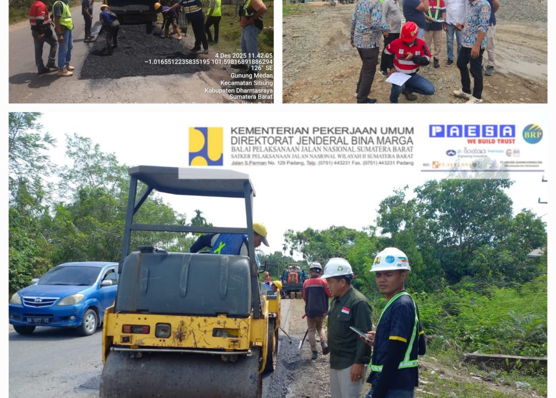 Memotret Mega Proyek Jalan Nasional Sungai Dareh Menuju Koto Baru