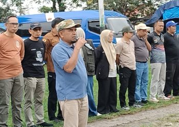 Apel di Danau Singkarak, Wabup Solok Umumkan Bantuan Jembatan Darurat dari Mabes TNI