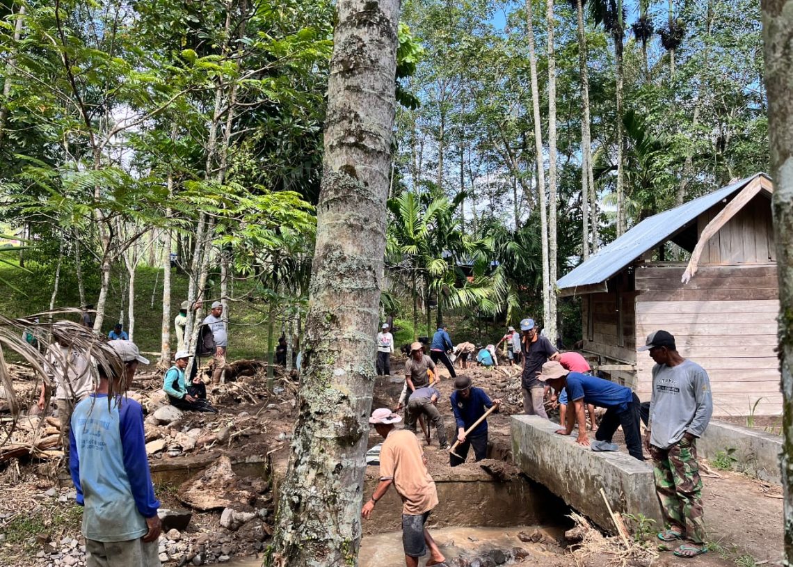 Wabup Solok Pastikan Kelistrikan dan Irigasi Warga Pascabencana