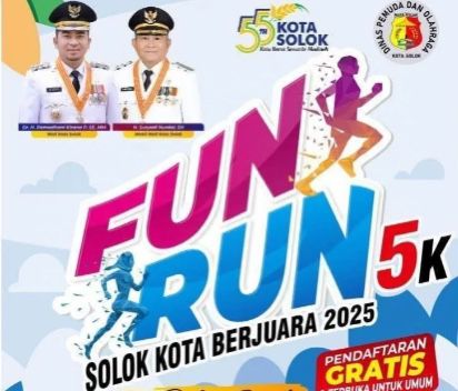 Masih Masa Tanggap Darurat, Fun Run HUT ke-55 Kota Solok Ditunda