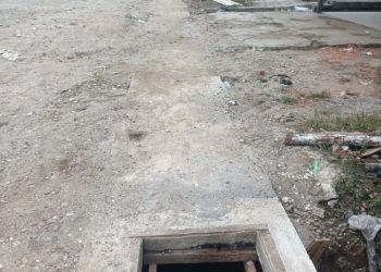 Drainase Tertutup Tak Dilantai dan Menggenang, Ini Tanggapan Camat Batin VIII