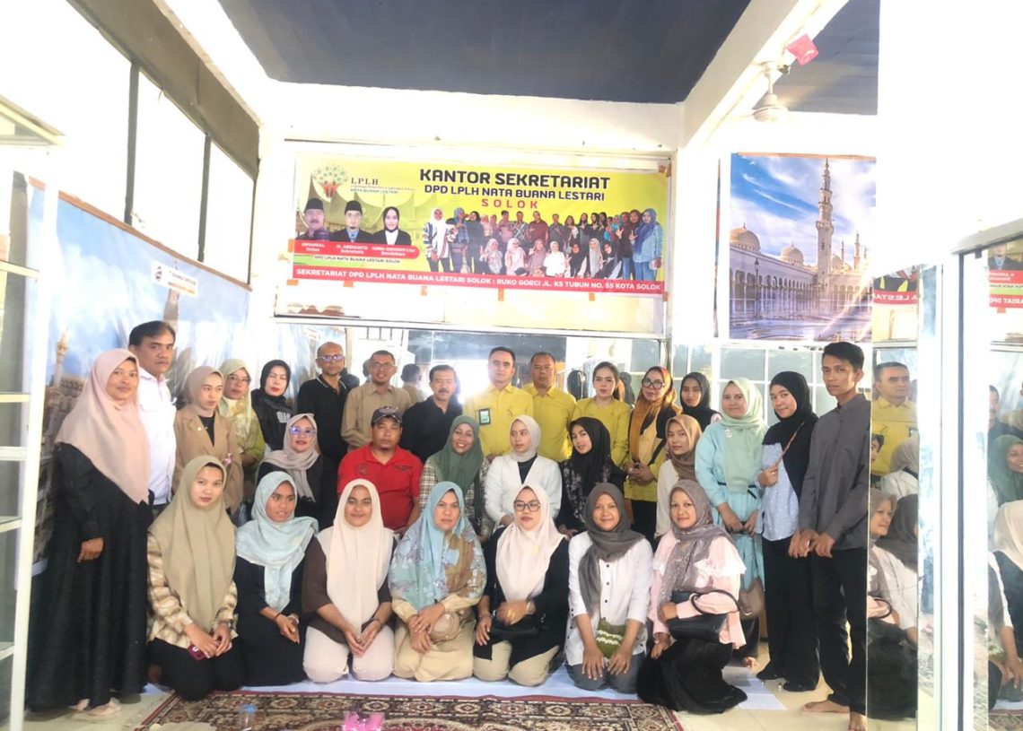 Ketum LPLH Nata Buana Lestari Lakukan Kunjungan Kerja ke DPD Kota Solok