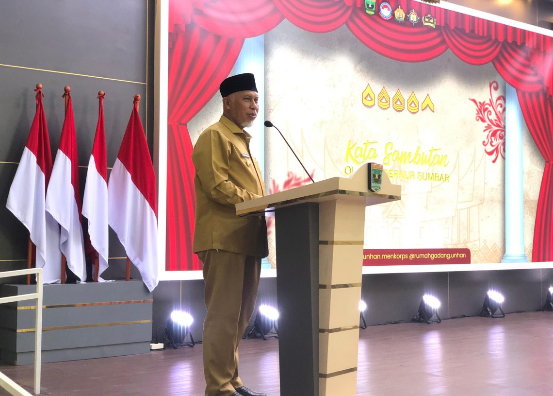 Mahyeldi Apresiasi Kepedulian Kadet Unhan untuk Korban Bencana di Sumbar