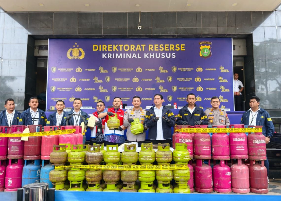 Polda Metro Jaya Bongkar Penyalahgunaan LPG yang Bahayakan Keselamatan dan Rugikan Masyarakat