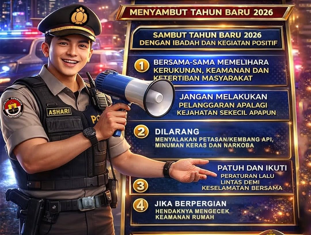 Polres Metro Jakarta Barat Imbau Warga Tak Nyalakan Petasan di Malam Tahun Baru 2026
