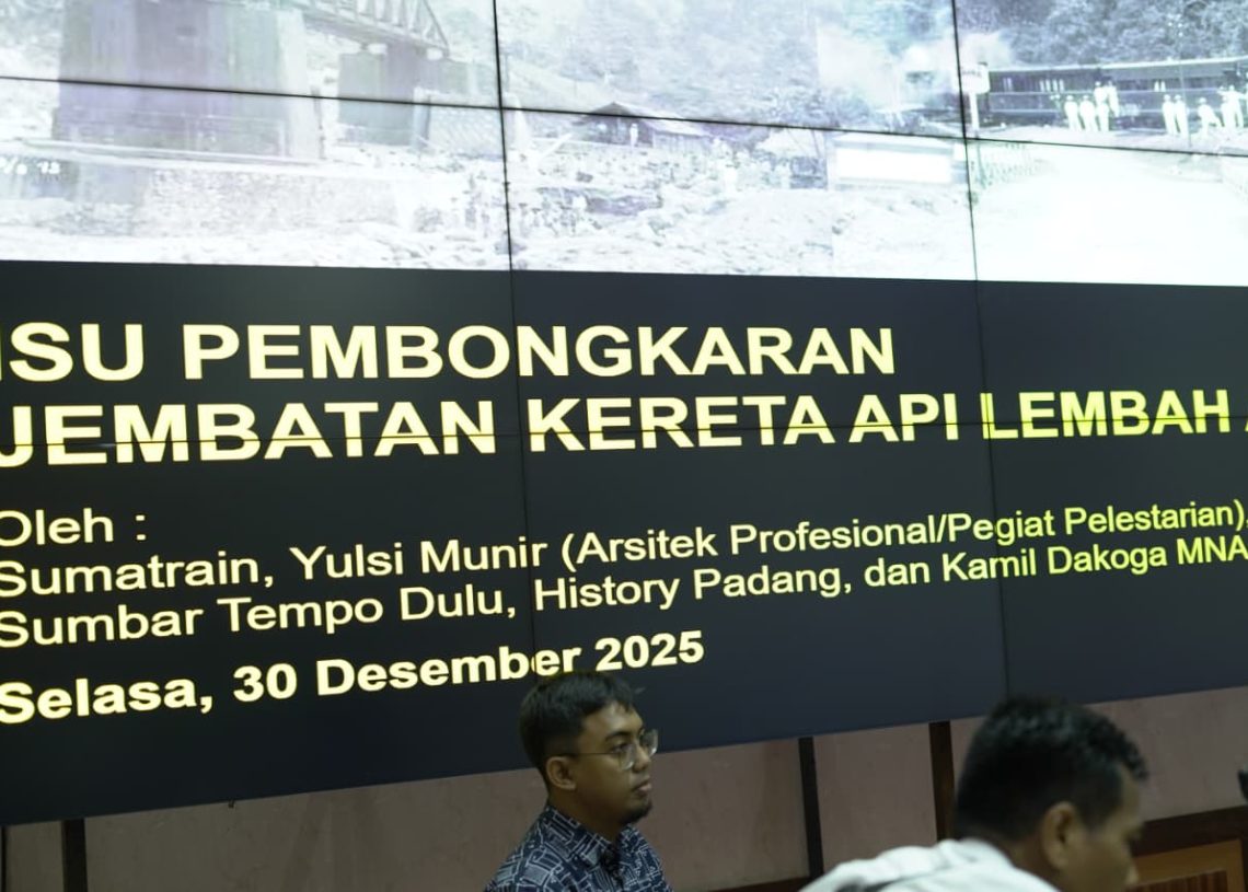 Mahyeldi Pastikan Jembatan KA Lembah Anai Tidak Dibongkar, Hanya Direaktivasi dan Pelestarian