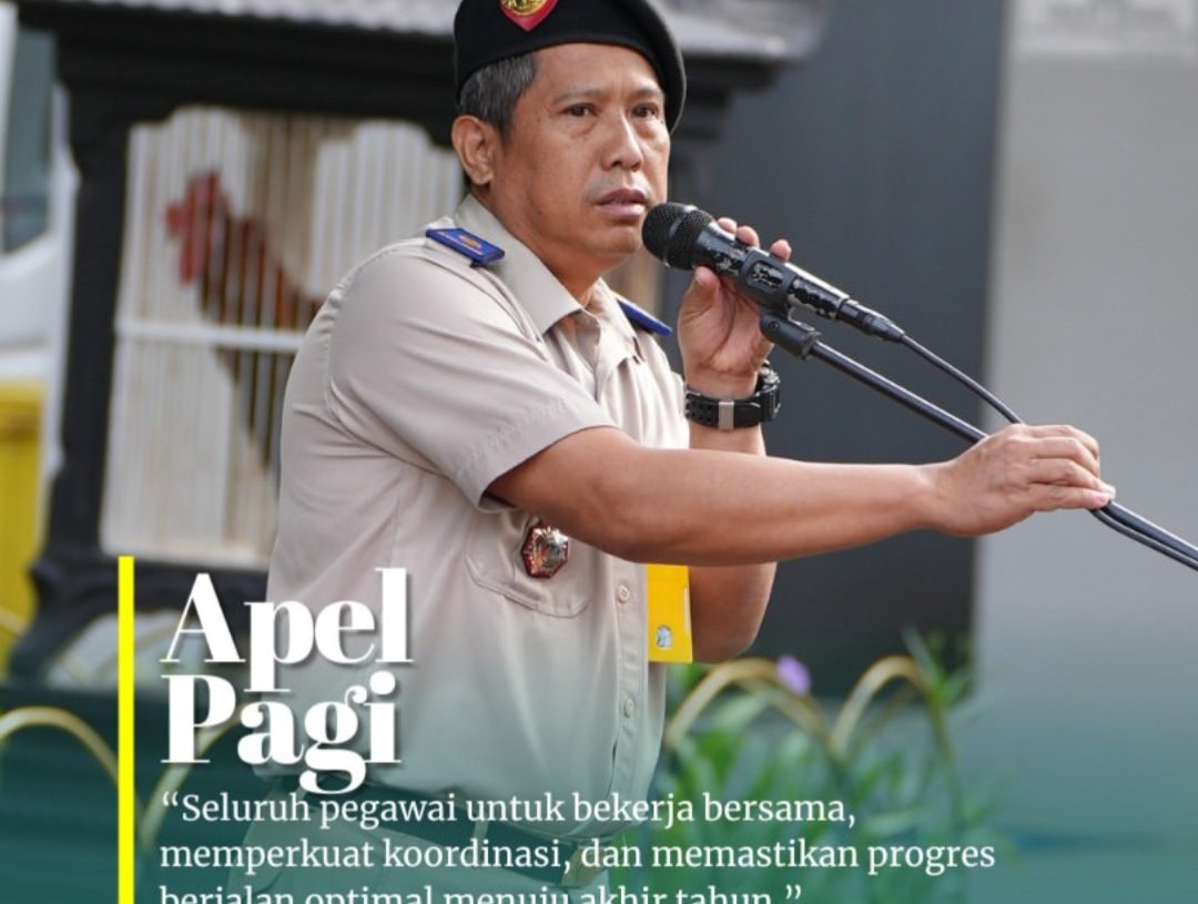Perkuat Disiplin dan Kinerja, Kantah Jakarta Barat Gelar Apel Pagi