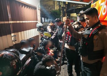 Respon Cepat Aduan 110, Polisi Amankan 7 Remaja Diduga Hendak Tawuran di Palmerah