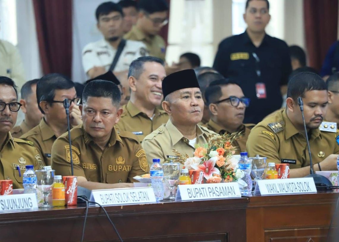 Wakil Wali Kota Solok Hadiri Rakor Percepatan Rehabilitasi Pascabencana Hidrometeorologi Sumbar