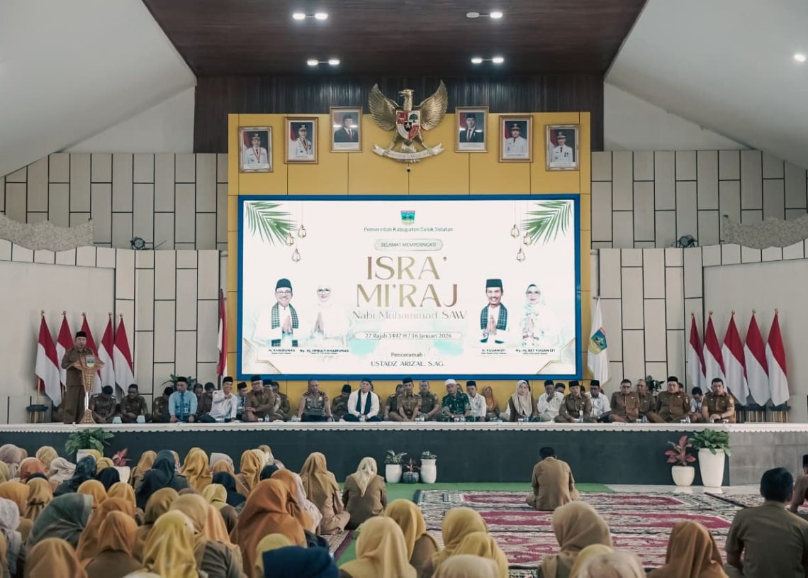 Isra Mi’raj Jadi Momentum Penguatan Etos Kerja ASN di Solok Selatan