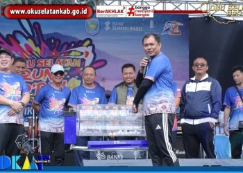 Bupati OKU Selatan Resmi Buka Event Run D’Ranau dalam Rangka Hari Jadi ke-22 Tahun 2026