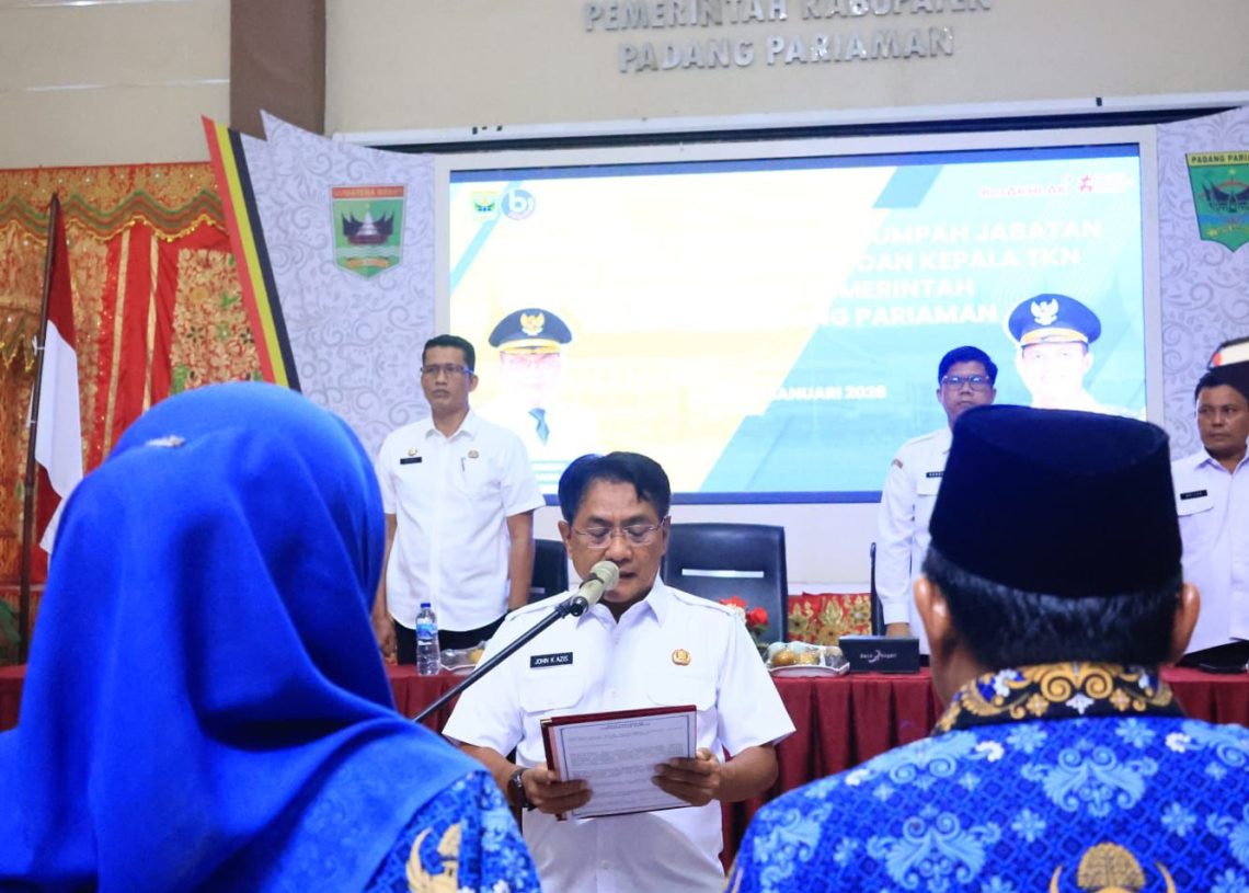 Lantik 50 Kepala Sekolah, Bupati JKA Tekankan Integritas dan Peningkatan Mutu Pendidikan