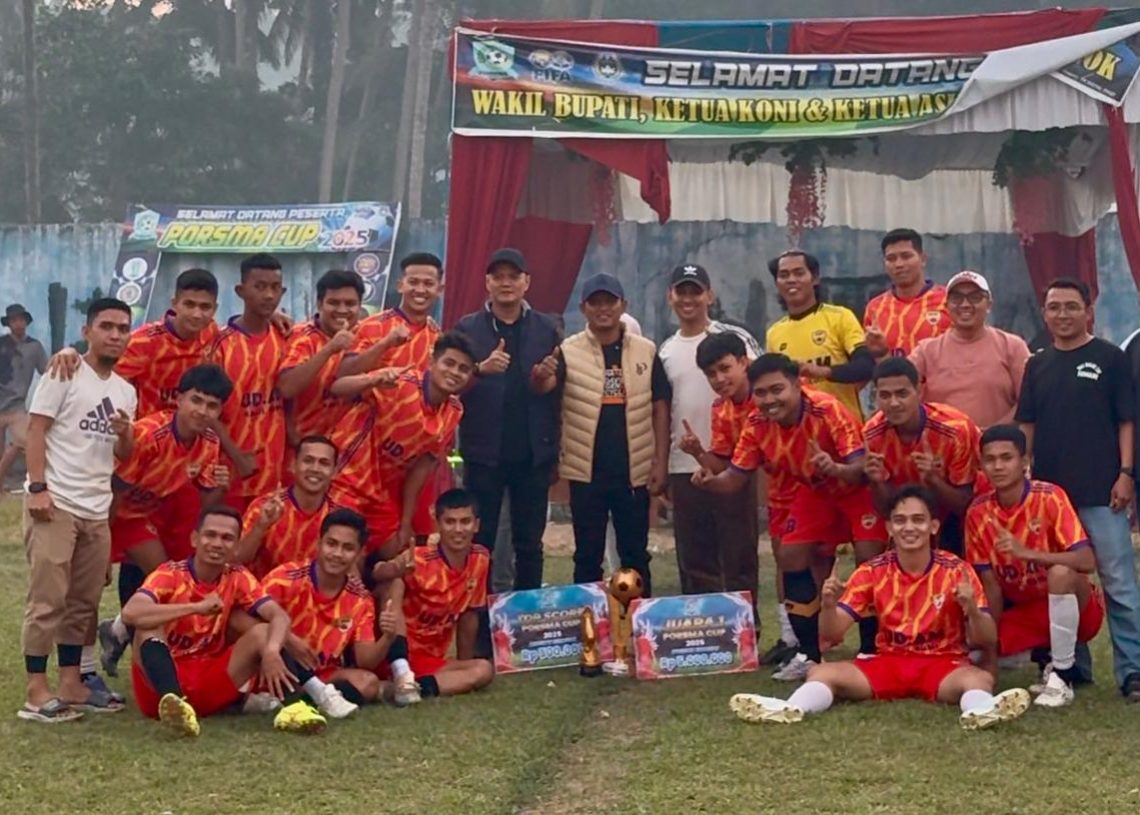 Bupati Solok Tutup PORSMA CUP II, Final Panas Berakhir 1–0
