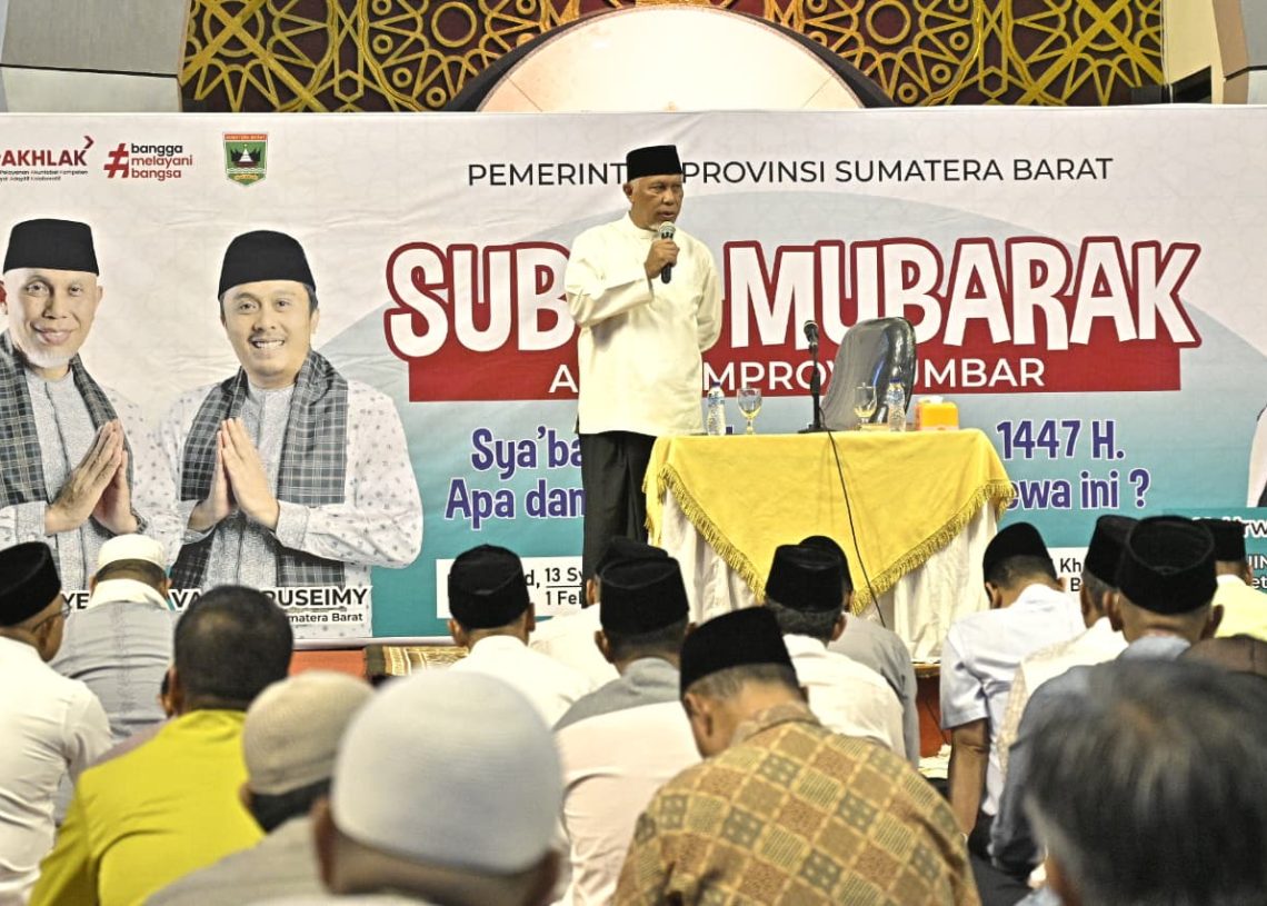 Kegiatan Safari Ramadhan Pemprov Sumbar Tahun 2026 Akan Difokuskan ke Daerah Terdampak Bencana