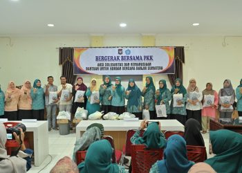 TP PKK Pusat Salurkan 500 Paket Bantuan untuk Korban Bencana di Kabupaten Agam