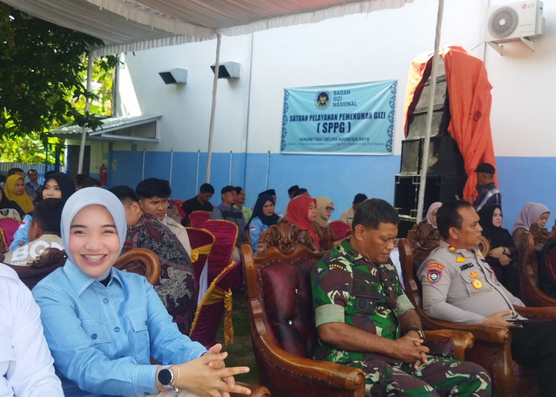 Launching SPPG Gunung Tiga, Siap Layani 2.141 Penerima Manfaat
