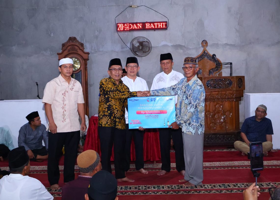 Safari Ramadan di Parambahan, Wako Zulmaeta Pastikan Kelanjutan Pembangunan Masjid dan Ingatkan Bahaya Narkoba