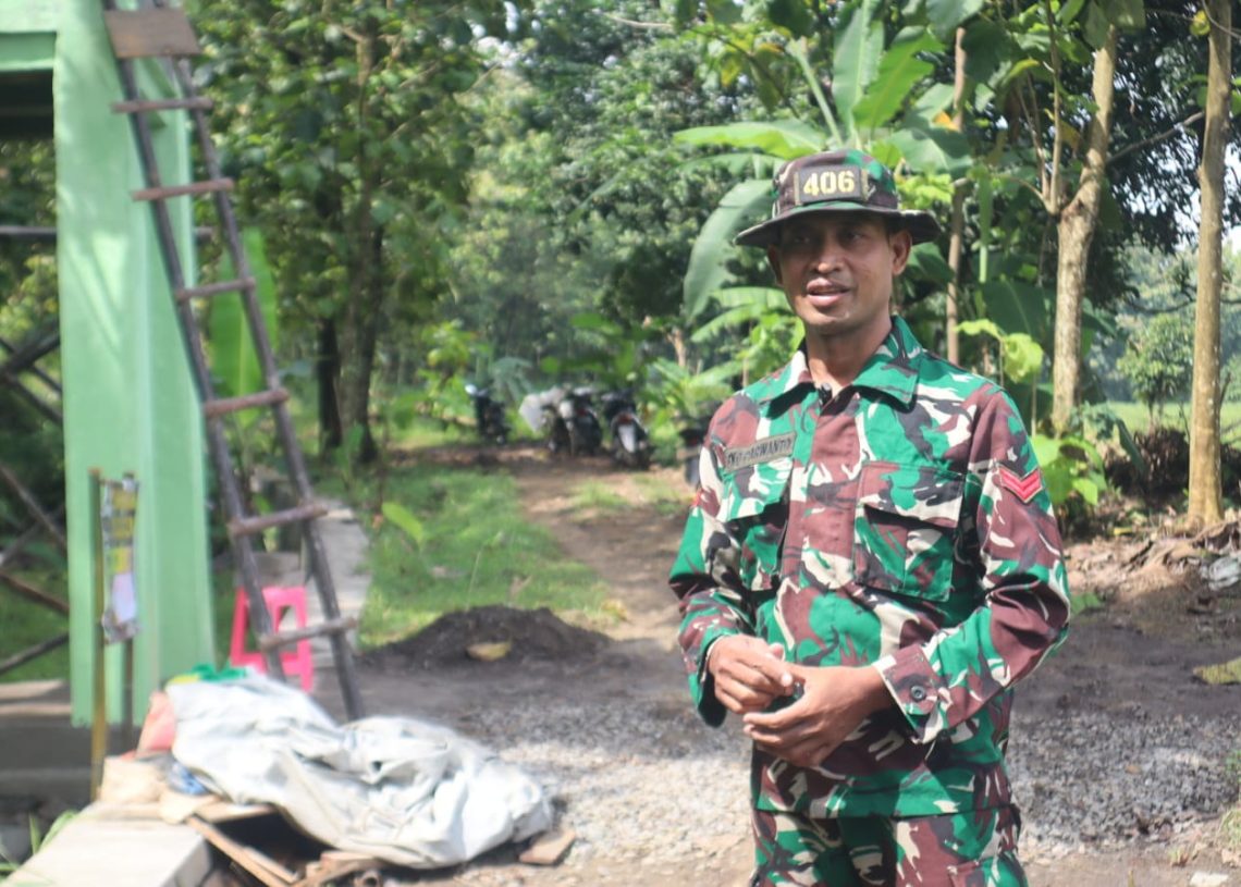 TMMD 127 Brebes, Dari Harapan Petani Hingga Cita-Cita Prajurit Menjadi Babinsa