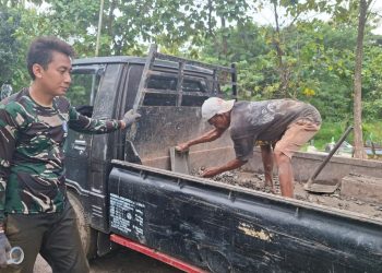 Sosok Serda Eko Sutrisno, Dibalik Pembangunan Desa Cikuya