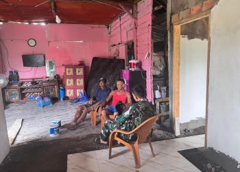 Harapan Baru untuk Bapak Paiman, Rumah Baru Berkat TMMD 127 Hampir Siap Huni